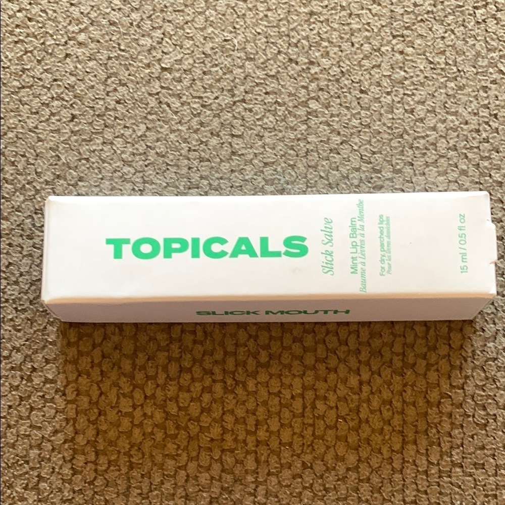 NWT - Tropicals Slick Salve - Mint Lip Balm 15ml/0.5 fl oz